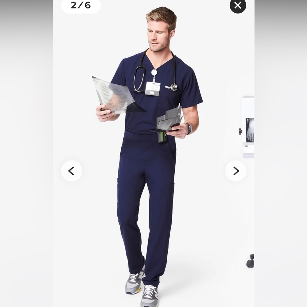 Men’s Figs Scrub Set Size Large